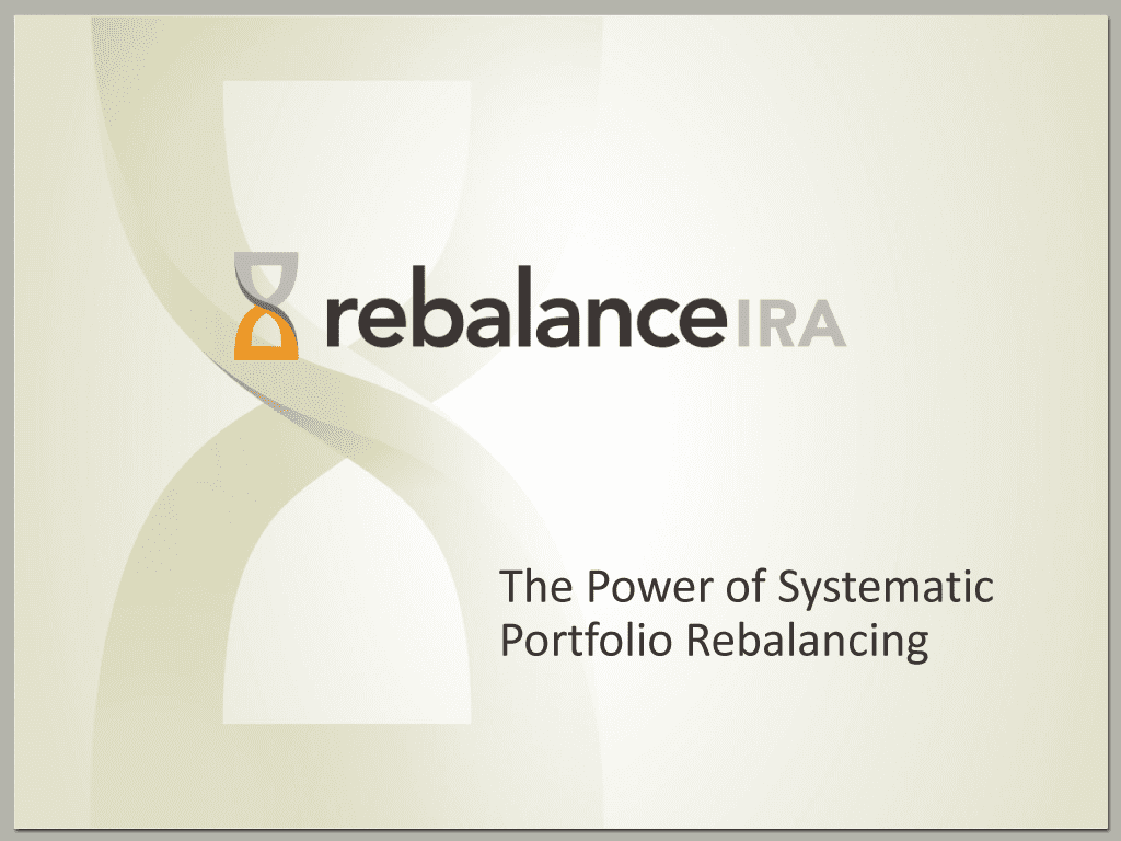 The Power Of Disciplined Rebalancing