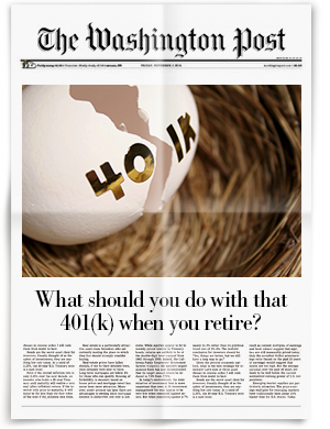 Unsure of what to do with your 401(k)? Read this...