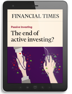 The end of active investing