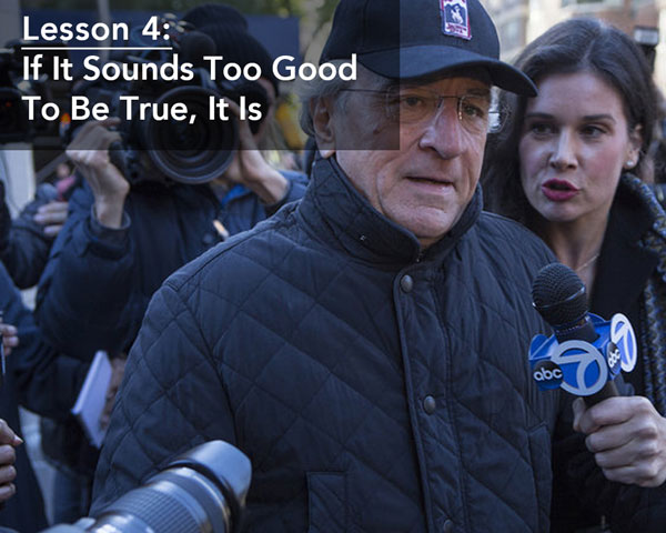 bernie madoff lessons